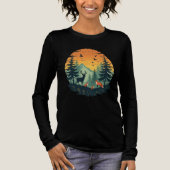 Bäume wild lebende Natur Vintager Wald T - Shirt (Vorderseite)
