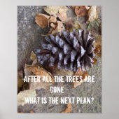 Bäume wild lebende Tiere Poster (Vorne)