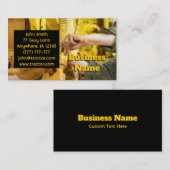 Baumechanismus Visitenkarte (Vorne/Hinten)