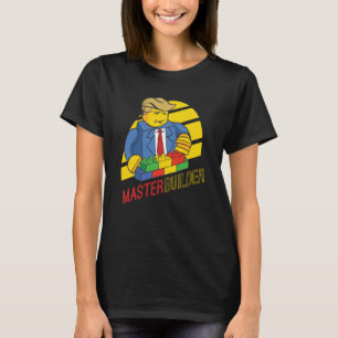 Baumeister-Bausteine Männer Frauen Jugend 7 T-Shirt