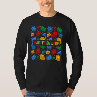 Baumeister Blockbaukinder & Erwachsene Block T-Shirt