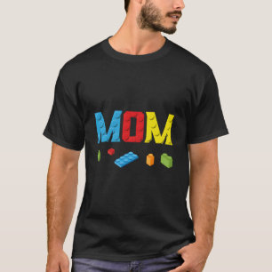 Baumeister-Mutter-Baustein-Blöcke-Familie S T-Shirt