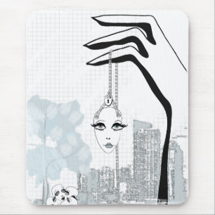 Baumelnde Partizipien Mousepad