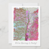 BÄUMERINVITATION (Vorderseite)