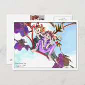 Baumfairies 1 postkarte (Vorne/Hinten)