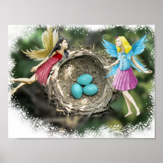 Baumfairies am Robiner Nest Poster (Vorne)