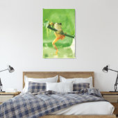 Baumfrosch 6 leinwanddruck (Insitu (Schlafzimmer))