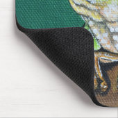 Baumfrosch-Gemälde Mousepad (Ecke)