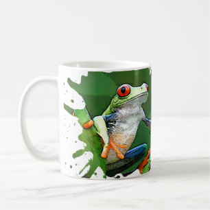 Baumfrosch Kaffeetasse