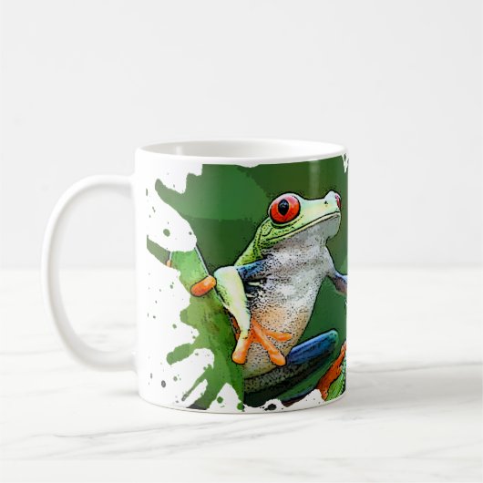 Baumfrosch Kaffeetasse (Links)
