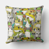 Baumfrosch Kissen (Rückseite)