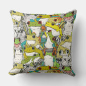 Baumfrosch Kissen (Vorderseite)