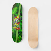 Baumfrosch Skateboard (Vorderseite)