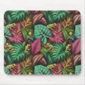 Baumfrosch-Träume Nahtloses Oberflächenmuster Mousepad (Vorne)