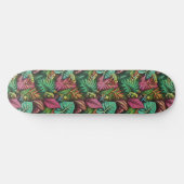 Baumfrosch-Träume Nahtloses Oberflächenmuster Skateboard (Horizontal)