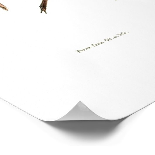 Baumfrösche Poster (Ecke)