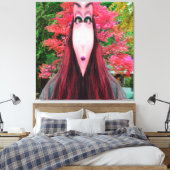 Baumgeist Leinwanddruck (Insitu (Schlafzimmer))