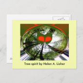 Baumgeist Postkarte (Vorne/Hinten)