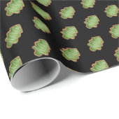 Baumgenome - Farbe anpassen Geschenkpapier (Rolleneckpunkt)