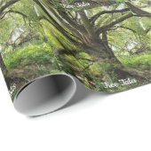 Baumgeschichten geschenkpapier (Rolleneckpunkt)