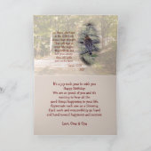 Baumhacken - passen Sie jede Gelegenheit an Karte (Innenseite)