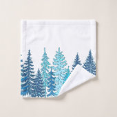 Baumhandtücher 2 badhandtuch set (Waschlappen)