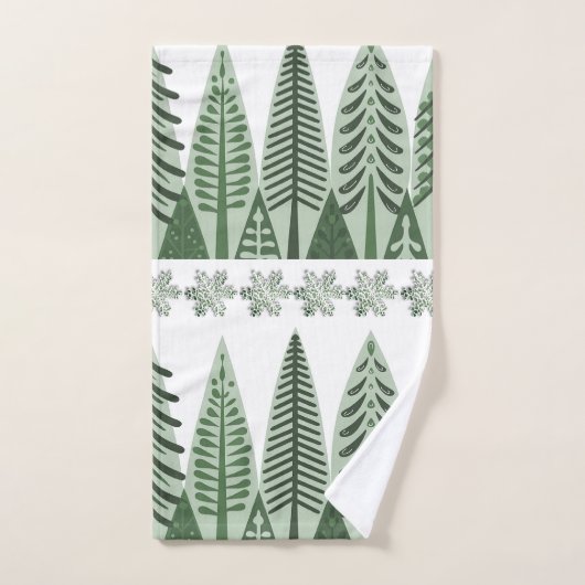 Baumhandtücher 3 badhandtuch set (Handtuch)