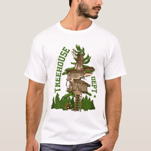 Baumhaus-Abteilung T-Shirt (Vorderseite)