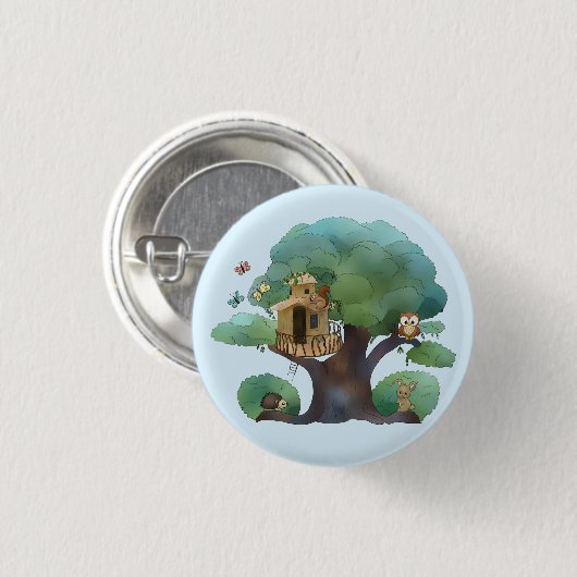 Baumhaus Button (Vorne & Hinten)