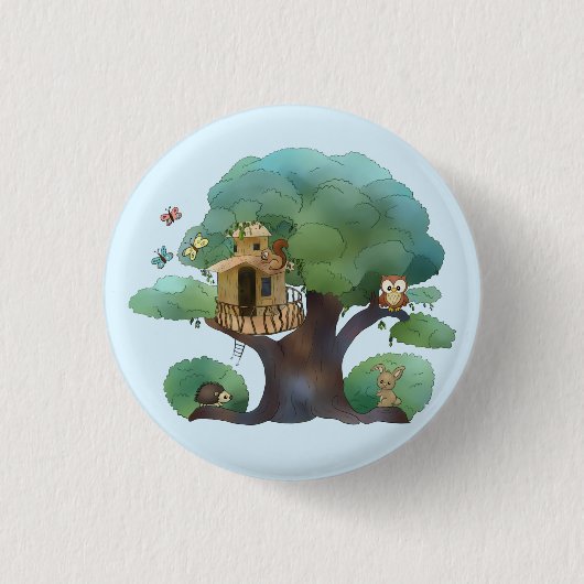 Baumhaus Button (Vorderseite)
