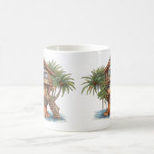 Baumhaus in Palme Kaffeetasse (Mittel)