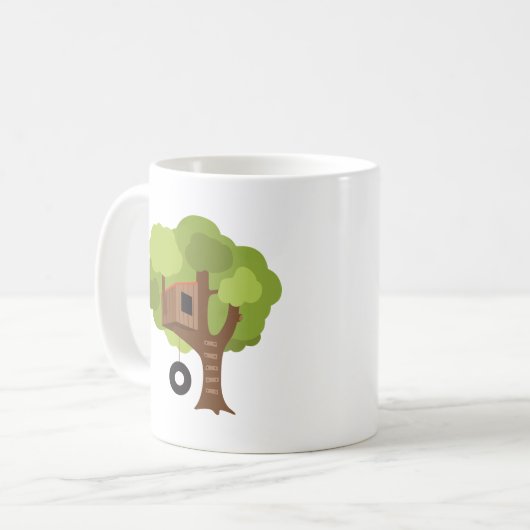 Baumhaus Kaffeetasse (Vorderseite Links)