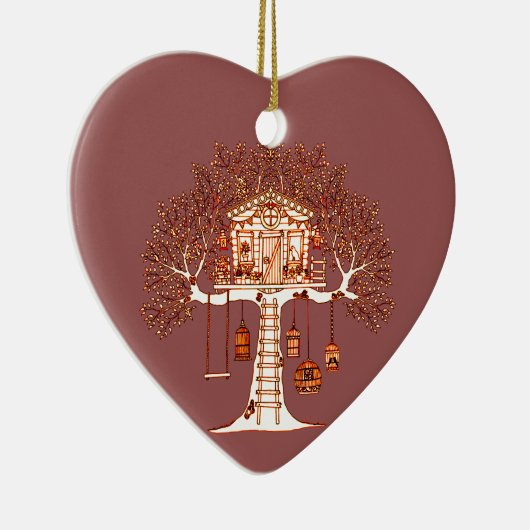 Baumhaus Keramikornament (Rechts)