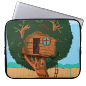 Baumhaus Laptopschutzhülle (Vorderseite)