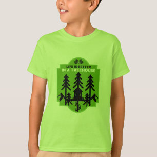 Baumhaus Leben T-Shirt