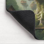 Baumhaus-Metropole Mousepad (Ecke)