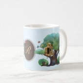 Baumhaus, personalisiert kaffeetasse (VorderseiteRechts)