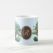 Baumhaus, personalisiert kaffeetasse (Mittel)