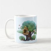 Baumhaus, personalisiert kaffeetasse (Links)