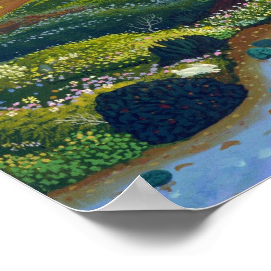 Baumhaus Poster (Ecke)