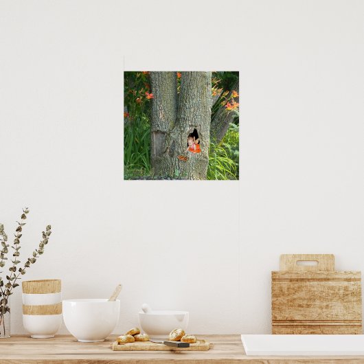 Baumhaus - Print Poster (Küche)