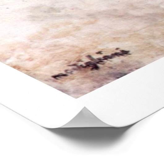 Baumhaus von Modigliani Amedeo Poster (Ecke)