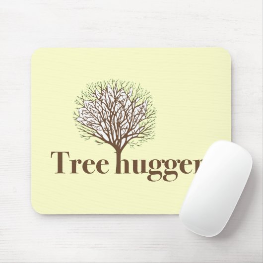 Baumhugger mit Baumdiagramm Mousepad (Mit Mouse)