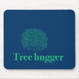 Baumhugger mit Baumdiagramm Mousepad