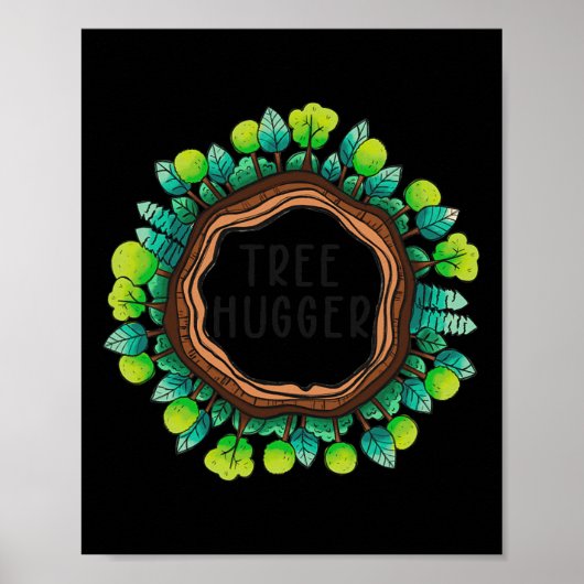 Baumhugger Natur Umweltschutz Erde Poster (Vorne)