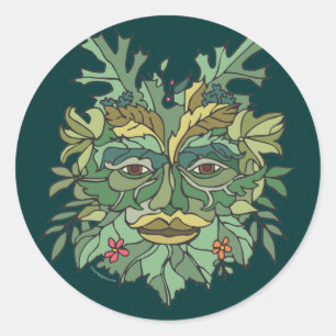 Baumhugger Runder Aufkleber