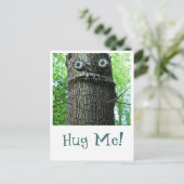 Baumhugging Postcard Postkarte (Stehend Vorderseite)