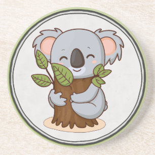 Baumhugginger Koalagebär Getränkeuntersetzer