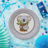 Baumhuggingkaolbär Pappteller (Party)