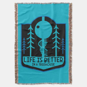 Baumhütten zurück zur Schule Decke